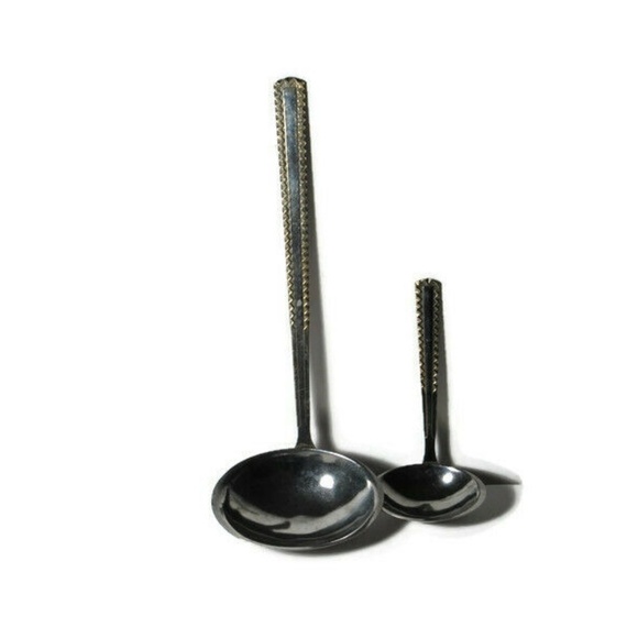 Soup Ladle 2 piece Set Solingen Germany Mixed Colo - Picture 5 of 5